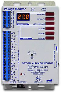 Critical Alarm Enunciator - Front / Side View