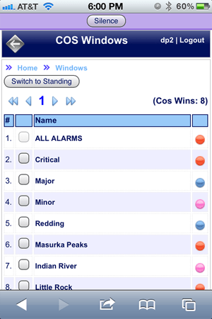 Mobile Web Interface