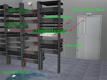 How to Use a Temperature Sensor in the IT Room